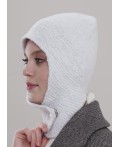 CLE Шапка 454417фэш, молочный/серый металлик