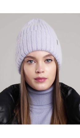 CLE Шапка 454419паш флис, св.сиреневый