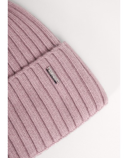 CLE Шапка 454419паш флис, т.розовый
