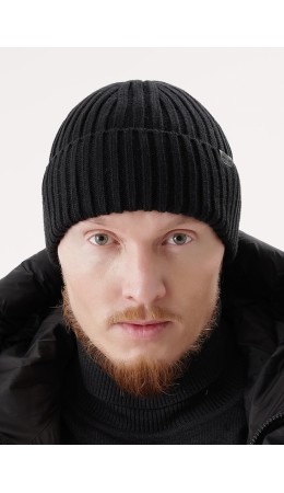 CLE Шапка 454420ак флис, чёрный