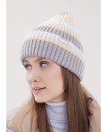 CLE Шапка 454432фэш, св.серый/голубой