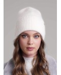 CLE Шапка 454460паш флис, молочный