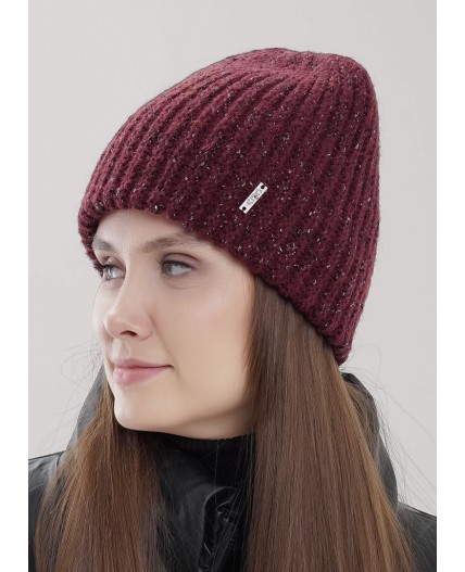 CLE Шапка 454463шп, бордовый