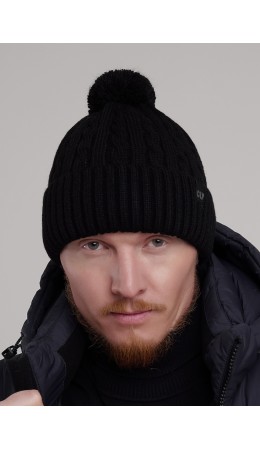 CLE Шапка 454489ап флис, чёрный