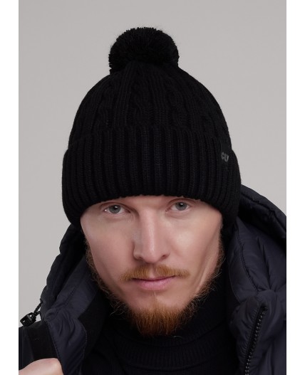 CLE Шапка 454489ап флис, чёрный