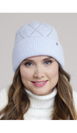 CLE Шапка 454496фэш флис, голубой
