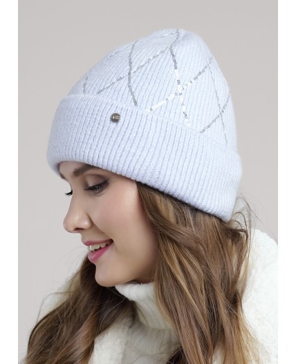 CLE Шапка 454496фэш флис, голубой