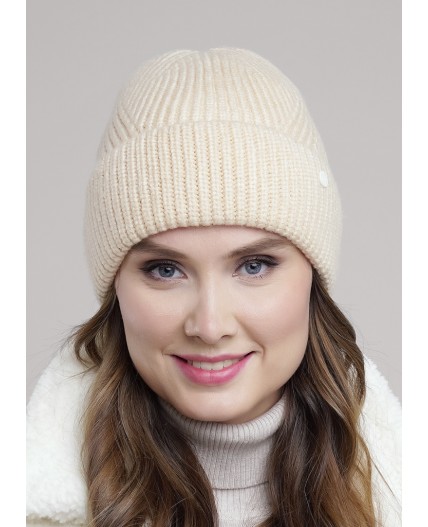 CLE Шапка 454497фэш флис, св.бежевый
