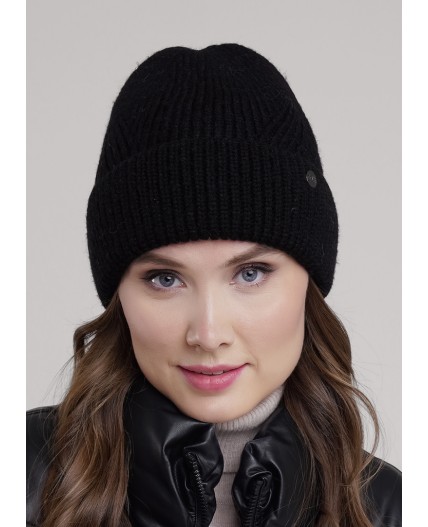 CLE Шапка 454497фэш флис, чёрный