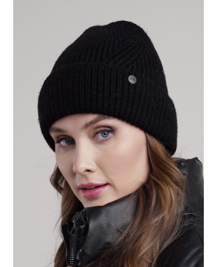CLE Шапка 454497фэш флис, чёрный