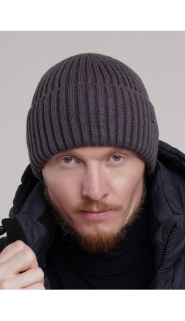 CLE Шапка 454499аш флис, т.серый