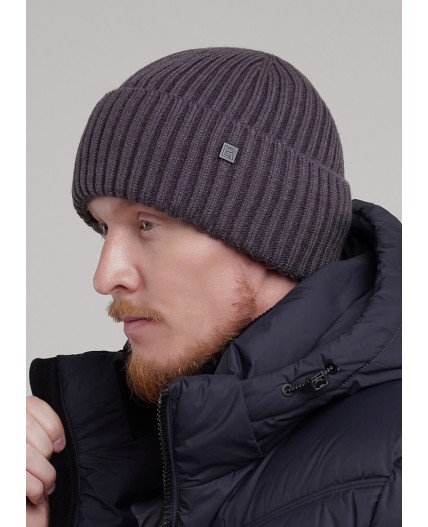 CLE Шапка 454499аш флис, т.серый