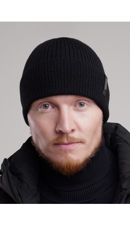 CLE Шапка 454546аш флис, чёрный