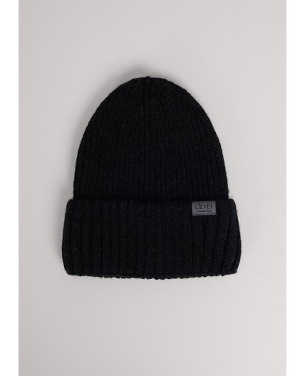 CLE Шапка дет. 453854ап флис, меланж т.серый
