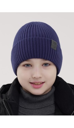 CLE Шапка дет. 454134ап флис, т.синий