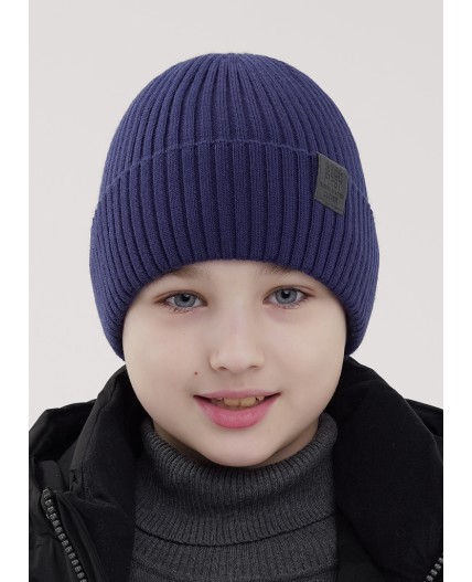 CLE Шапка дет. 454134ап флис, т.синий