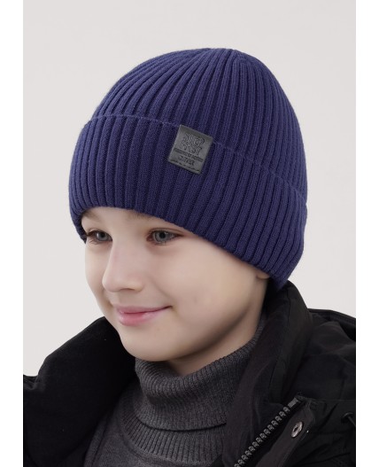 CLE Шапка дет. 454134ап флис, т.синий