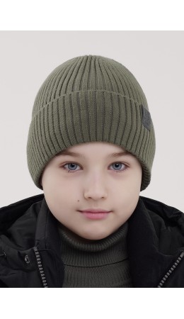 CLE Шапка дет. 454134ап флис, хаки