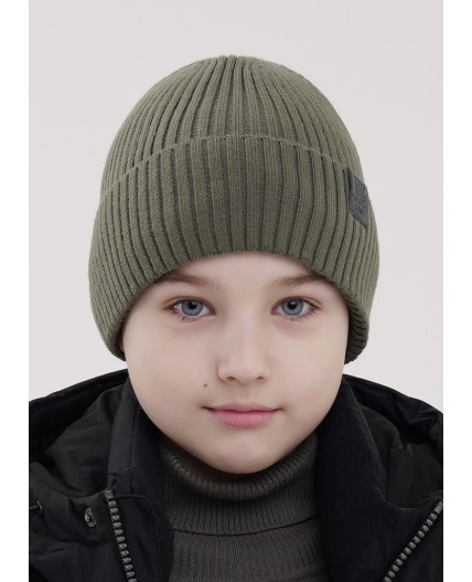 CLE Шапка дет. 454134ап флис, хаки