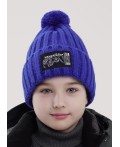 CLE Шапка дет. 454154ап флис, синий