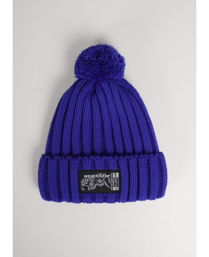 CLE Шапка дет. 454154ап флис, синий