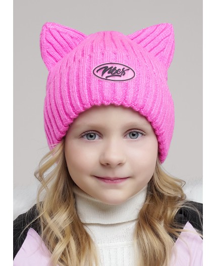 CLE Шапка дет. 454365ап флис, фуксиевый