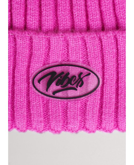CLE Шапка дет. 454365ап флис, фуксиевый