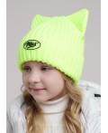 CLE Шапка дет. 454365ап флис, салатовый