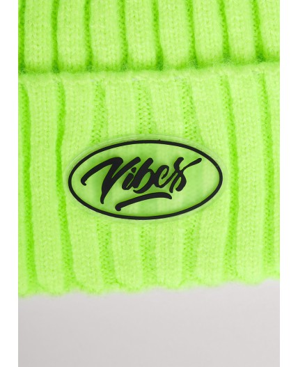 CLE Шапка дет. 454365ап флис, салатовый