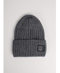 CLE Шапка дет. 454393ак флис, меланж серый