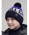 CLE Шапка дет. 454508ап флис, т.синий/синий