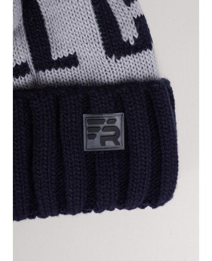 CLE Шапка дет. 454508ап флис, т.синий/синий