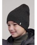 CLE Шапка дет. 604316вн, меланж т.серый