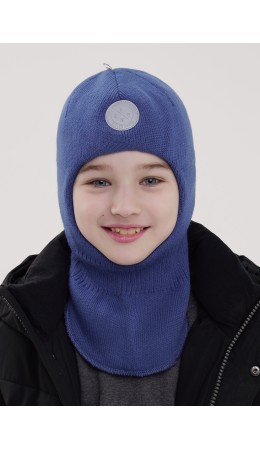 CLE Шапка-шлем дет. 453834ап флис, св.джинсовый