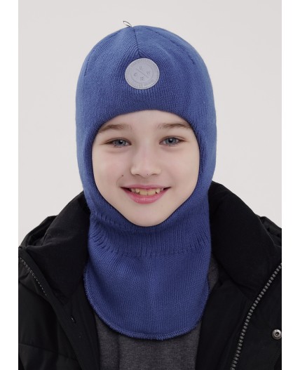 CLE Шапка-шлем дет. 453834ап флис, св.джинсовый