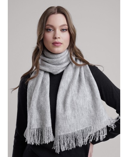 CLE Шарф 454478фэш, св.серый