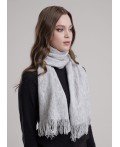 CLE Шарф 454478фэш, св.серый