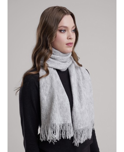 CLE Шарф 454478фэш, св.серый