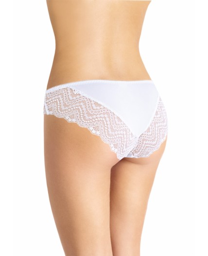 CLE B498/1 Бикини жен.кружево, белый