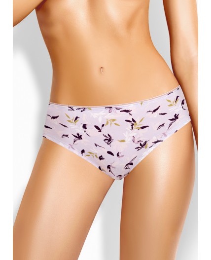 CLE BR1183/3 Трусы жен. Виола, св.розовый/т.фиолетовый