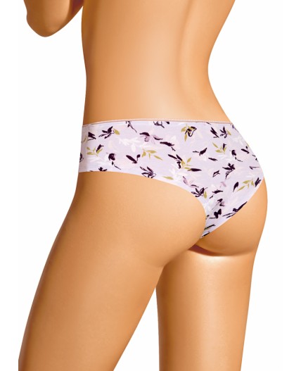 CLE BR1183/3 Трусы жен. Виола, св.розовый/т.фиолетовый