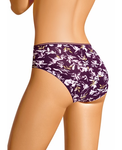 CLE C1183/2 Трусы жен. Виола, т.фиолетовый/св.розовый