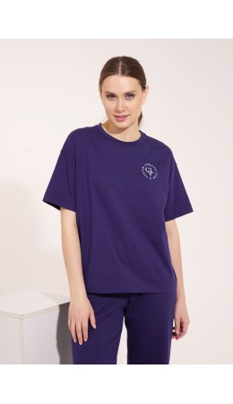 CLE LF15-008/1 Футболка жен., т.синий