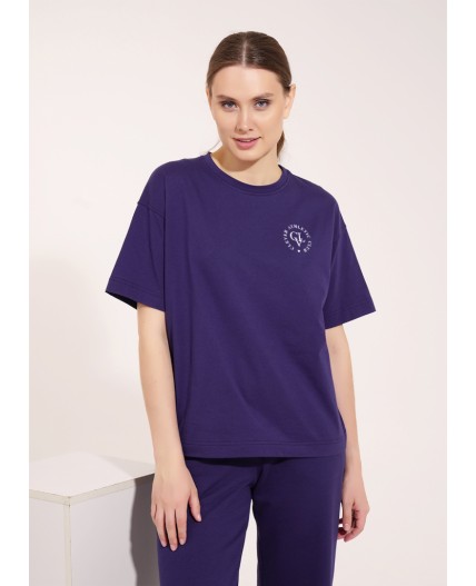 CLE LF15-008/1 Футболка жен., т.синий