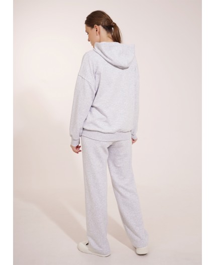 CLE LJ15-008 Куртка жен., меланж св.серый