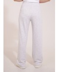 CLE LTR15-008 Брюки жен., меланж св.серый