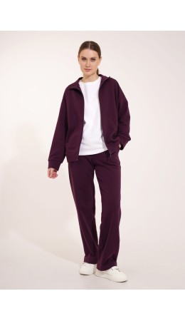 CLE LTR15-008/2 Брюки жен., т.бордовый