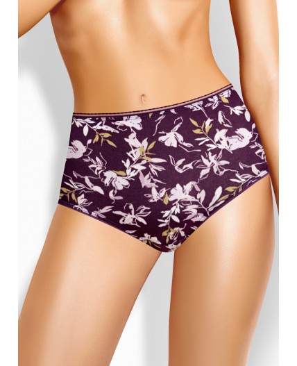 CLE M1183/2 Трусы жен. Виола, т.фиолетовый/св.розовый