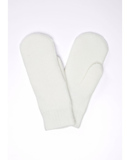CLE Варежки жен. 444248ап, молочный
