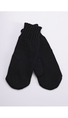 CLE Варежки жен. 444286ак флис, чёрный